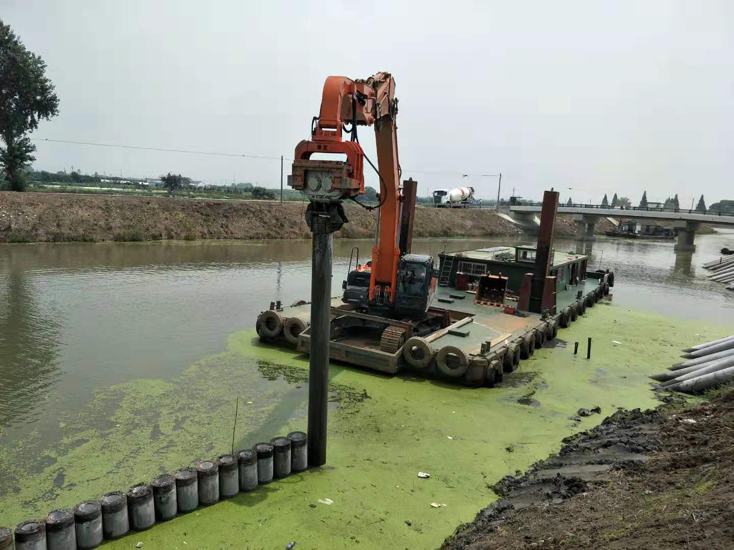 水泥樁打樁機